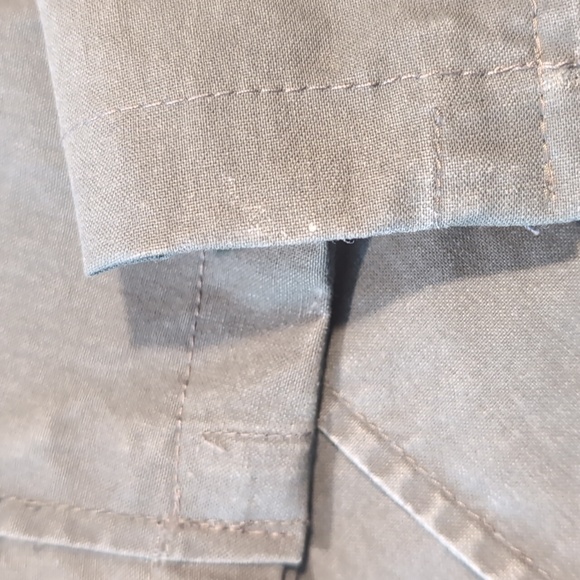 L.L. Bean Men's green khaki vented safari travel size 42 short jacket - Picture 11 of 16